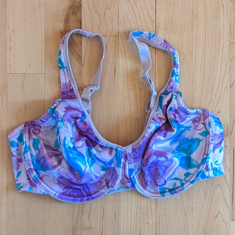 Delicates Vintage Satin Bra